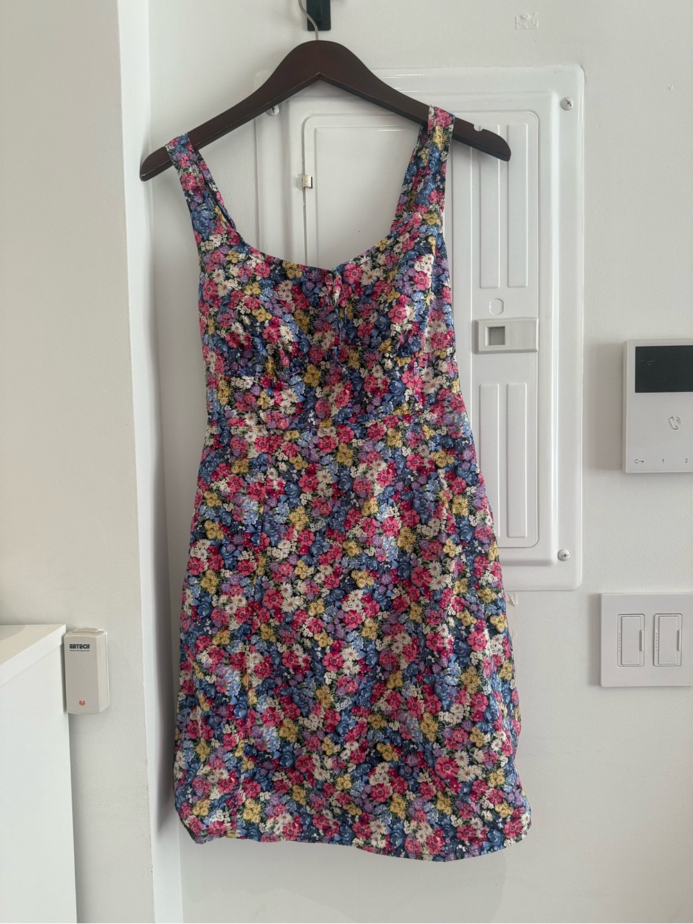 Old Navy Floral Mini Dress in Pink, Blue, Yellow, Cream, Green